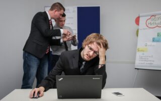Looking frustrated at the way it's always been done