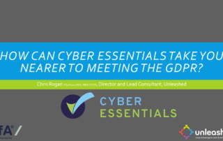 How can Cyber Essentials take you nearer to meeting the GDPR?