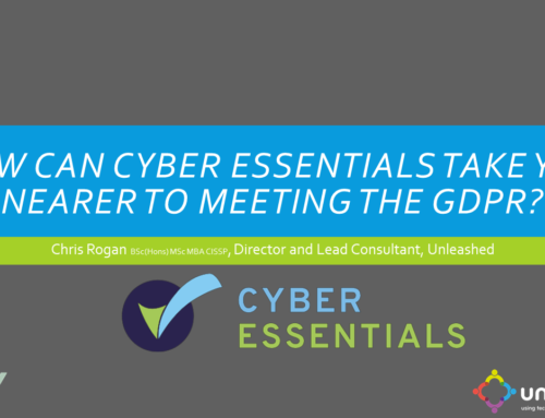 How can Cyber Essentials take you nearer to meeting the GDPR?